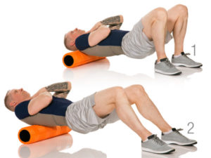 Foam roll on sale upper back