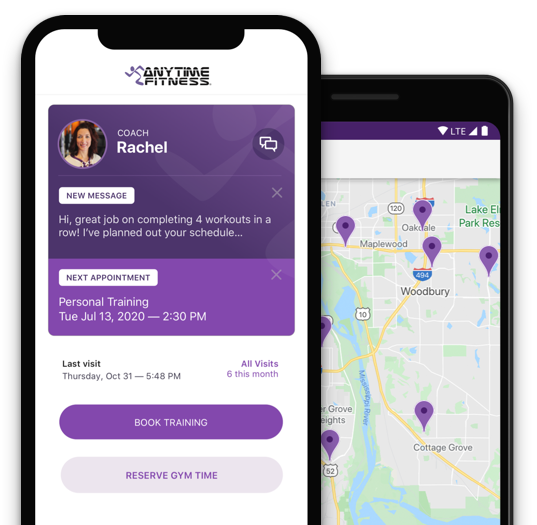 anytime fitness price per month