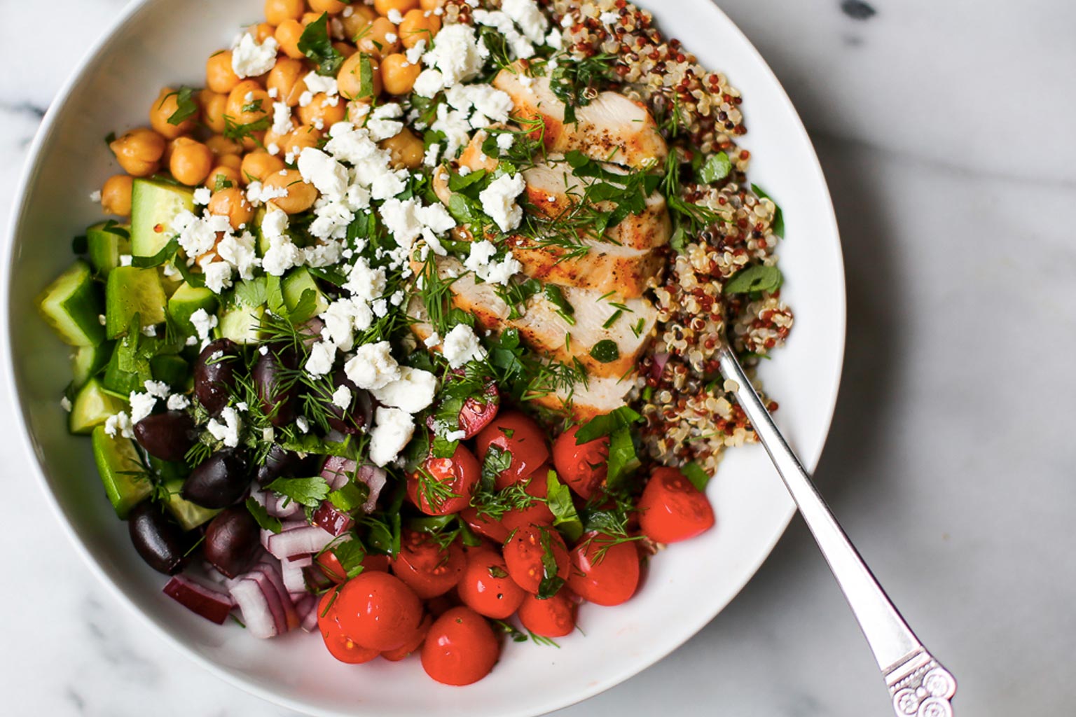 Easy Greek Bowls | Anytime Fitness
