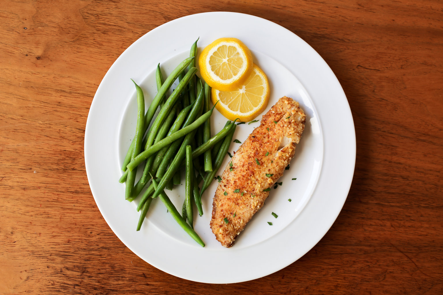 Easy Almond-Crusted Tilapia With Lemon - Anytime Fitness