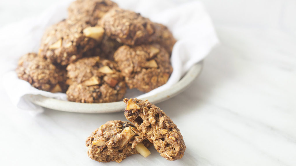 Apple Butter Oatmeal Breakfast Cookies