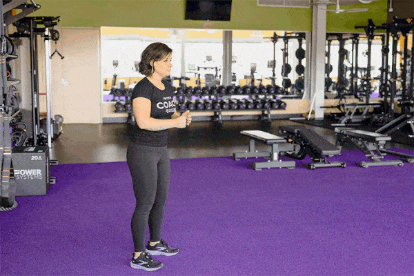 Anytime Fitness Squat Jump