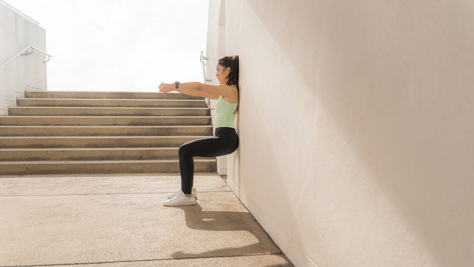 How to Do a Perfect Wall Sit and Boost It - Anytime Fitness