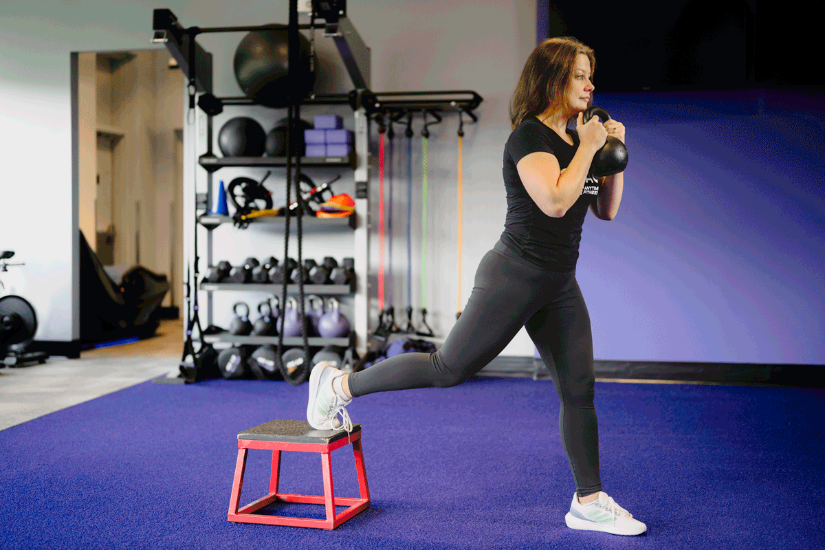 How To Do Bulgarian Split Squats Anytime Fitness