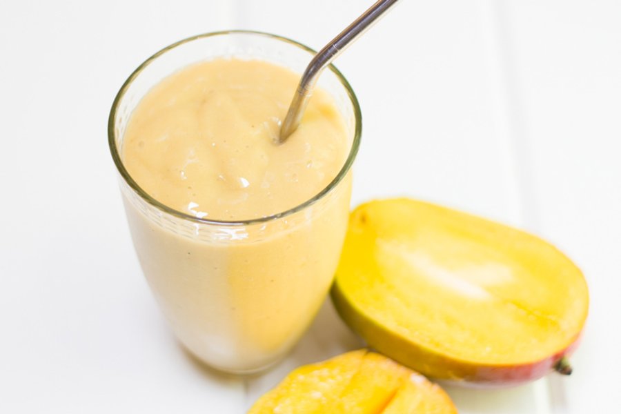 Matcha Mango Protein Smoothie